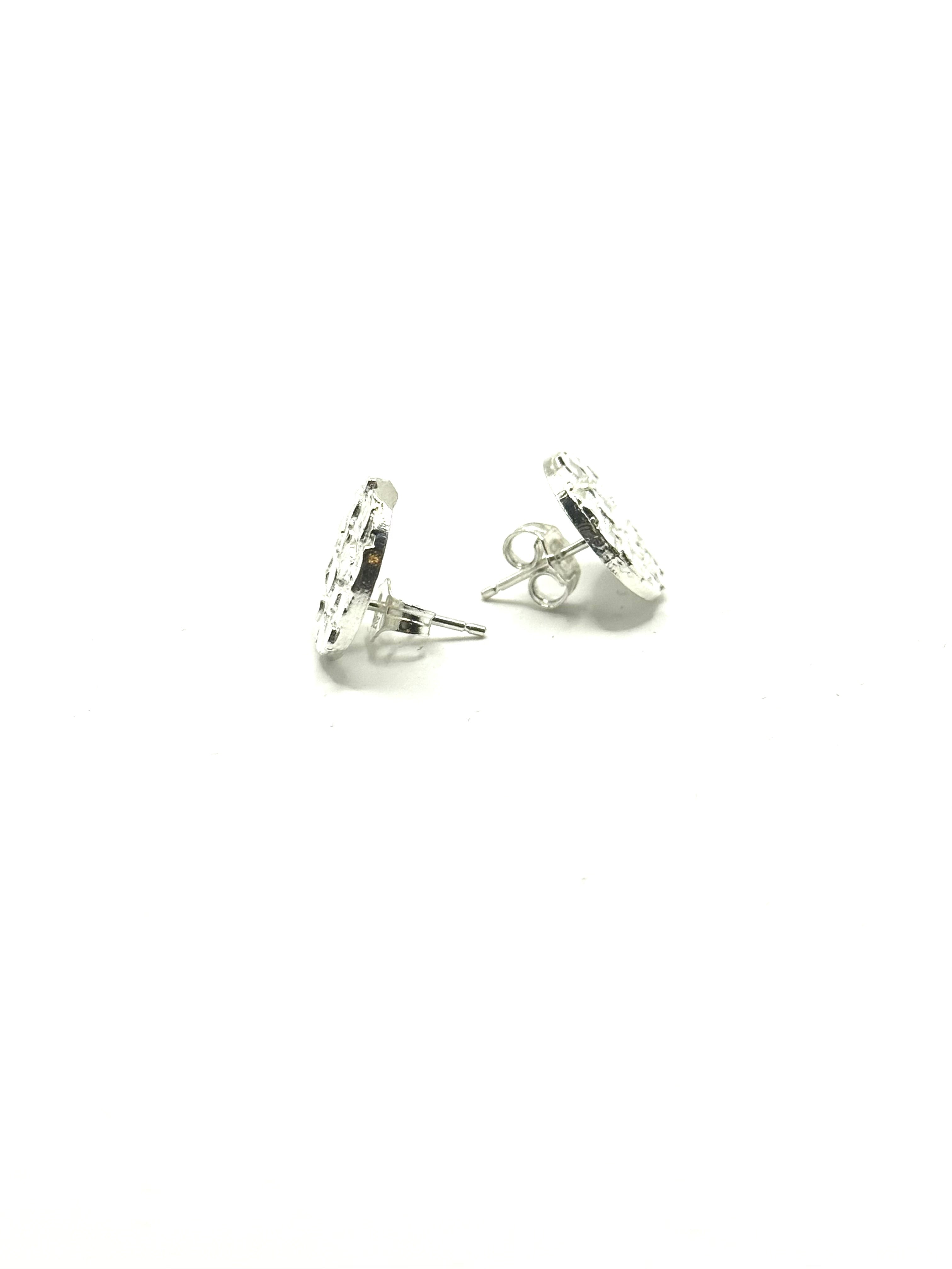 Men’s nugget earrings