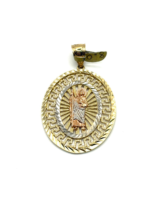 Fancy San Judas pendant