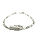 Santa Muerte figaro bracelet