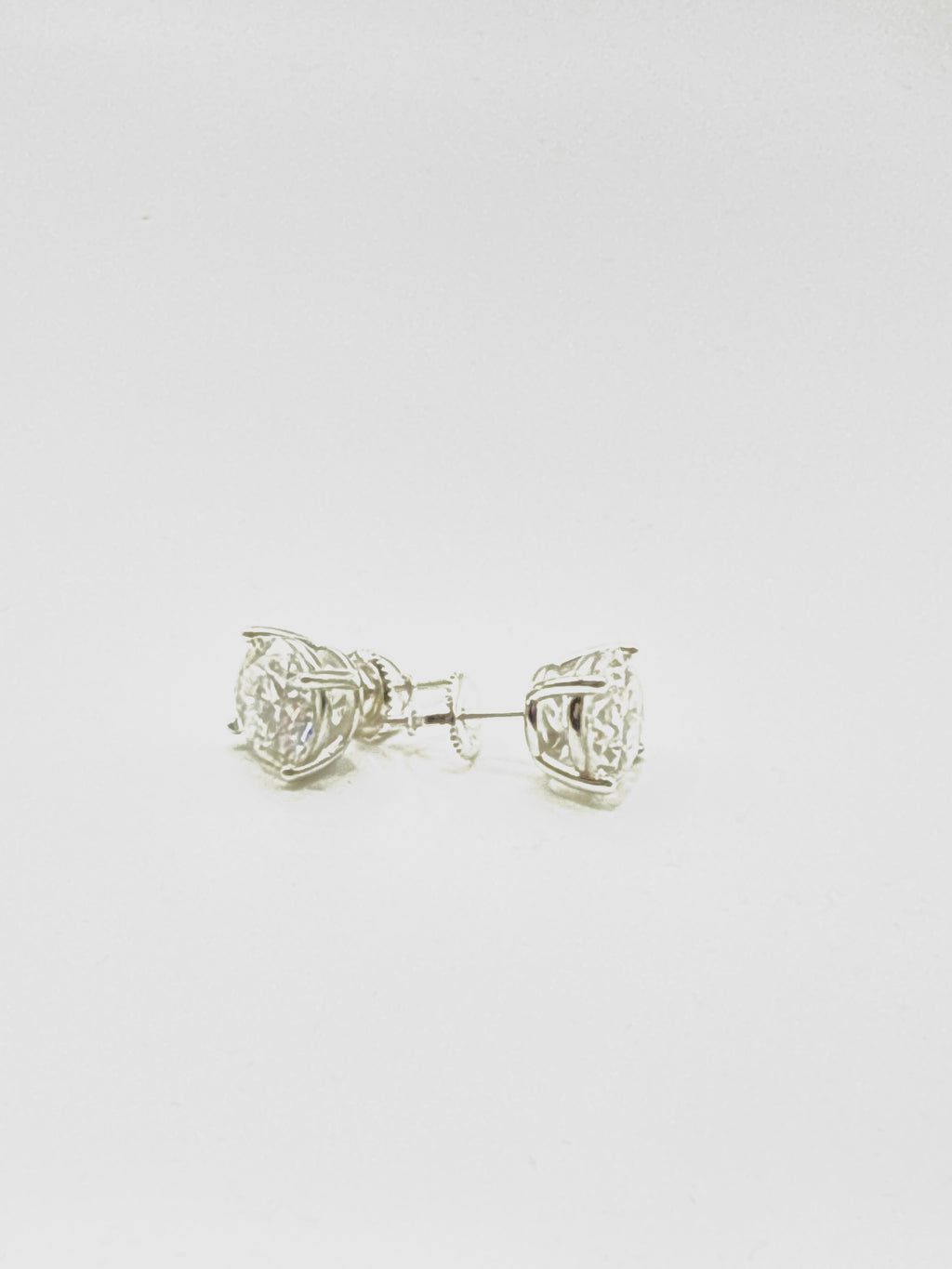 Moissanite earrings men’s