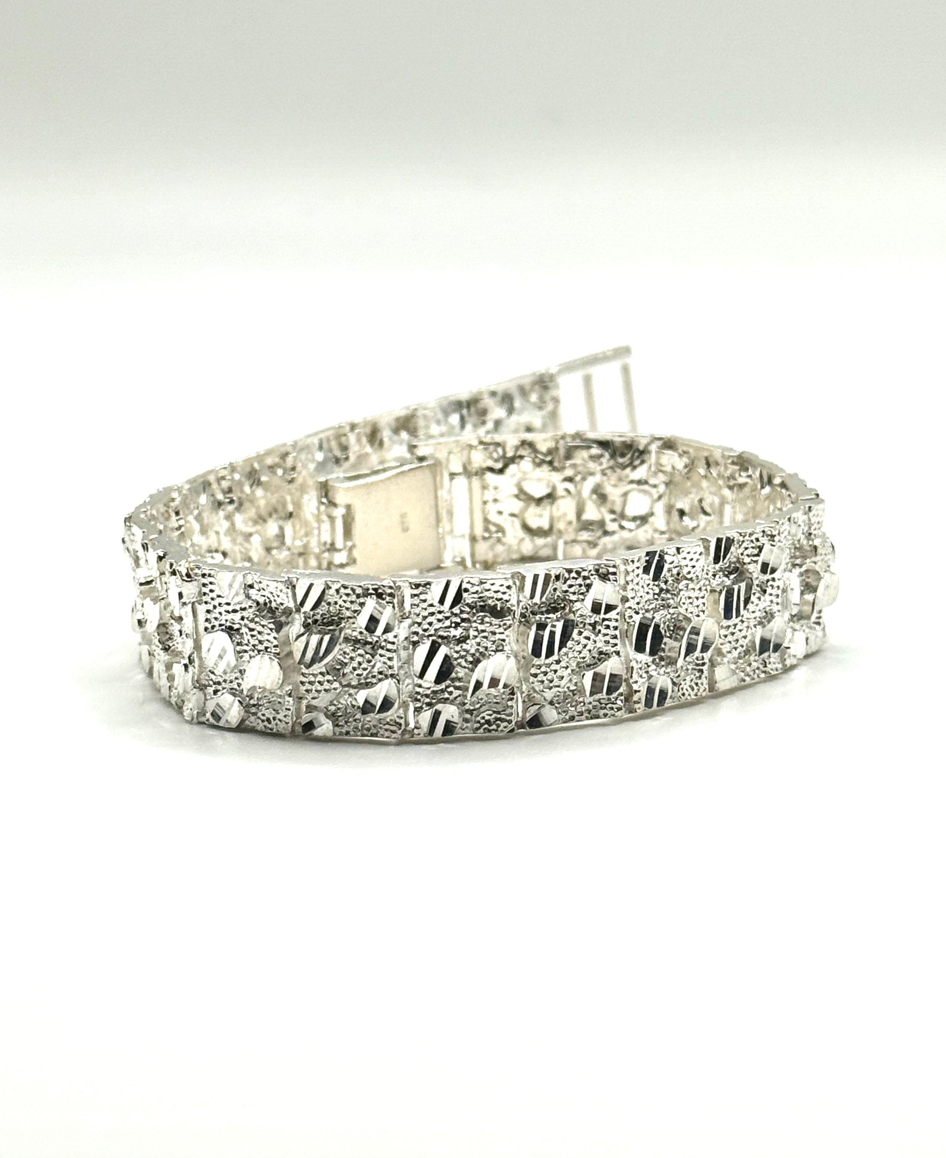Men’s nugget bracelet