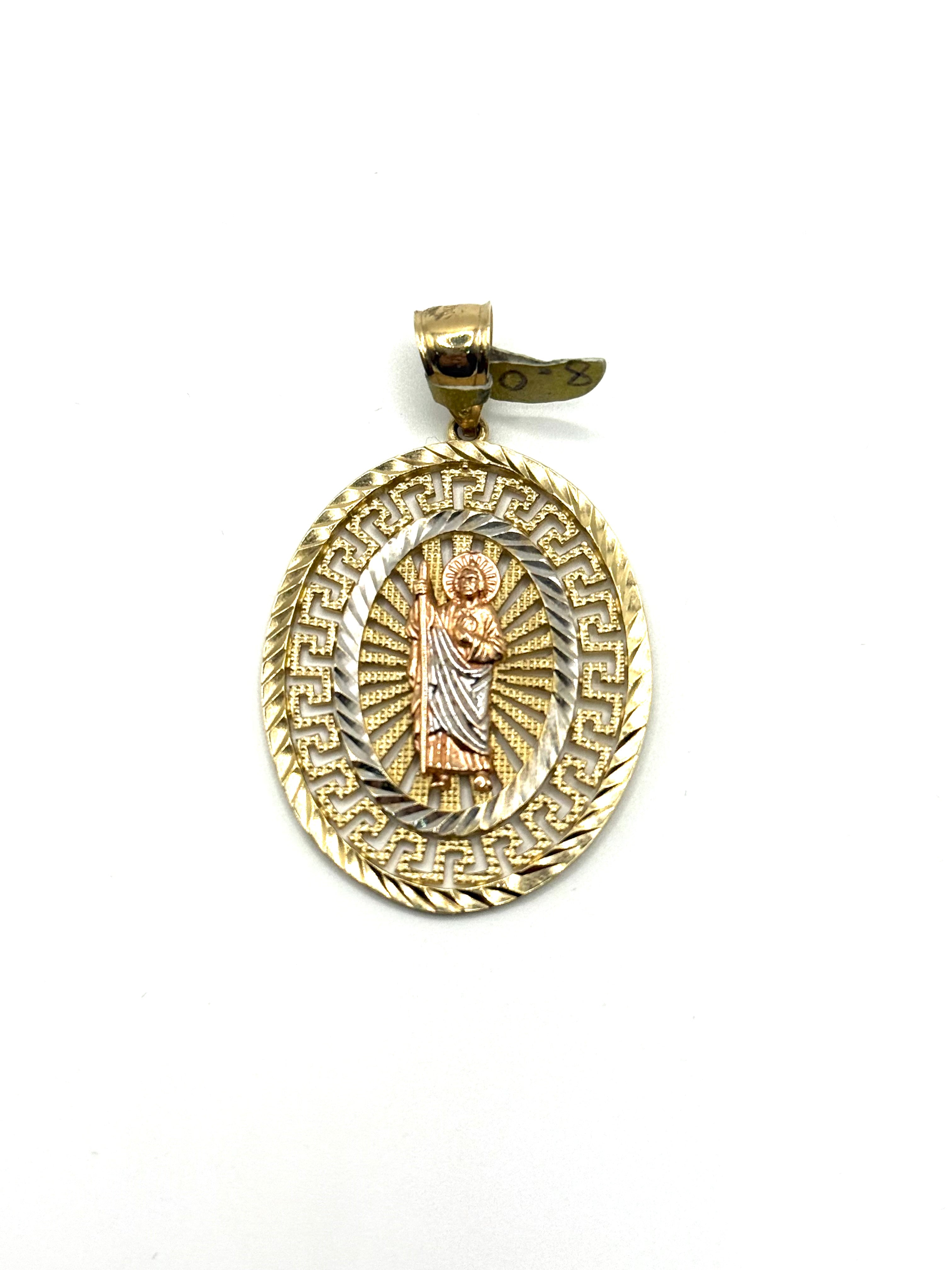 Fancy San Judas pendant