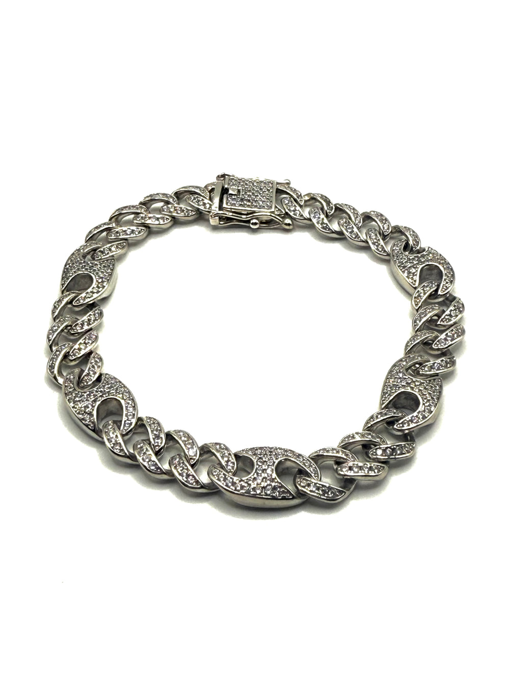 Men’s iced out bracelet