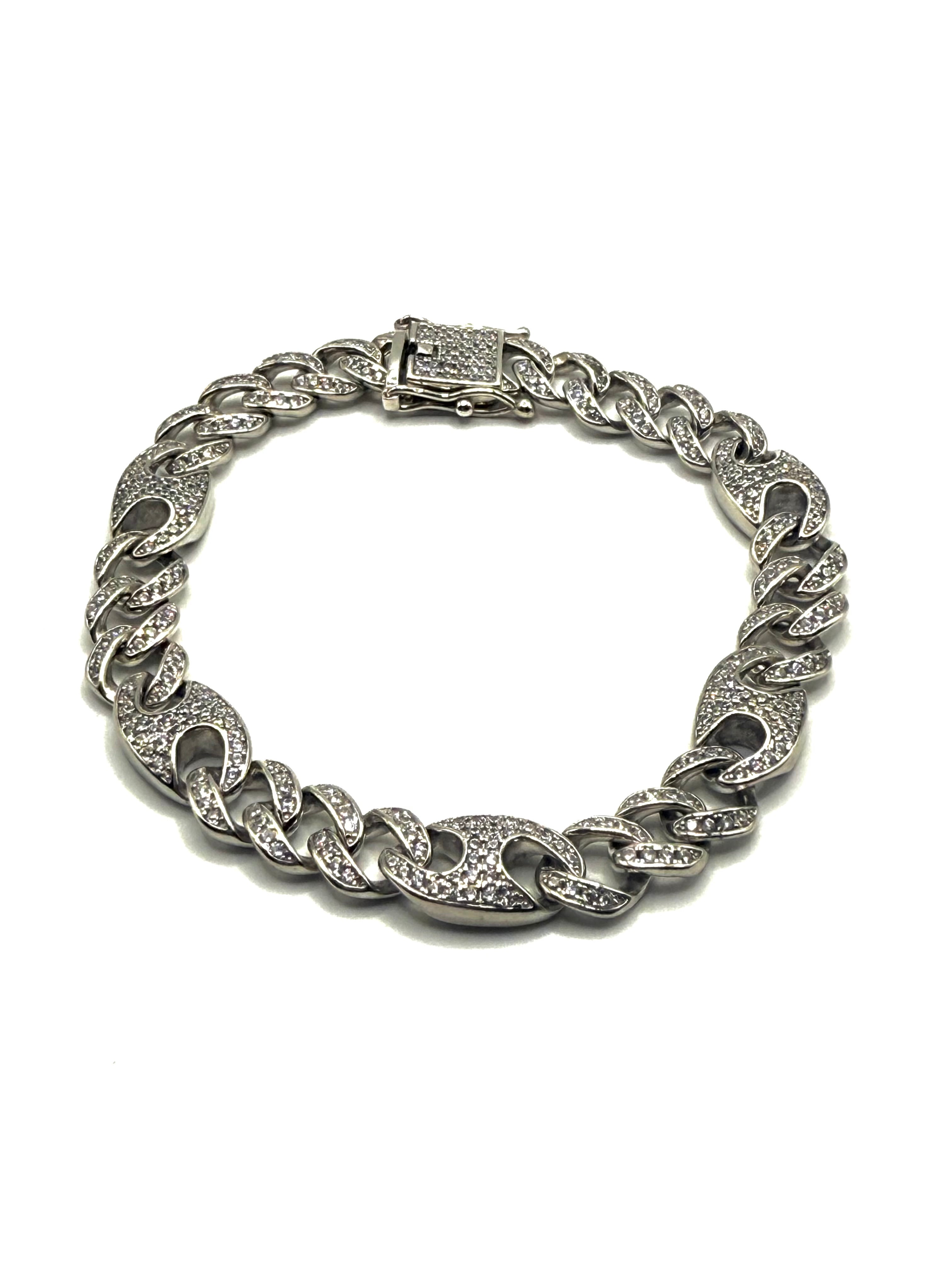 Men’s iced out bracelet