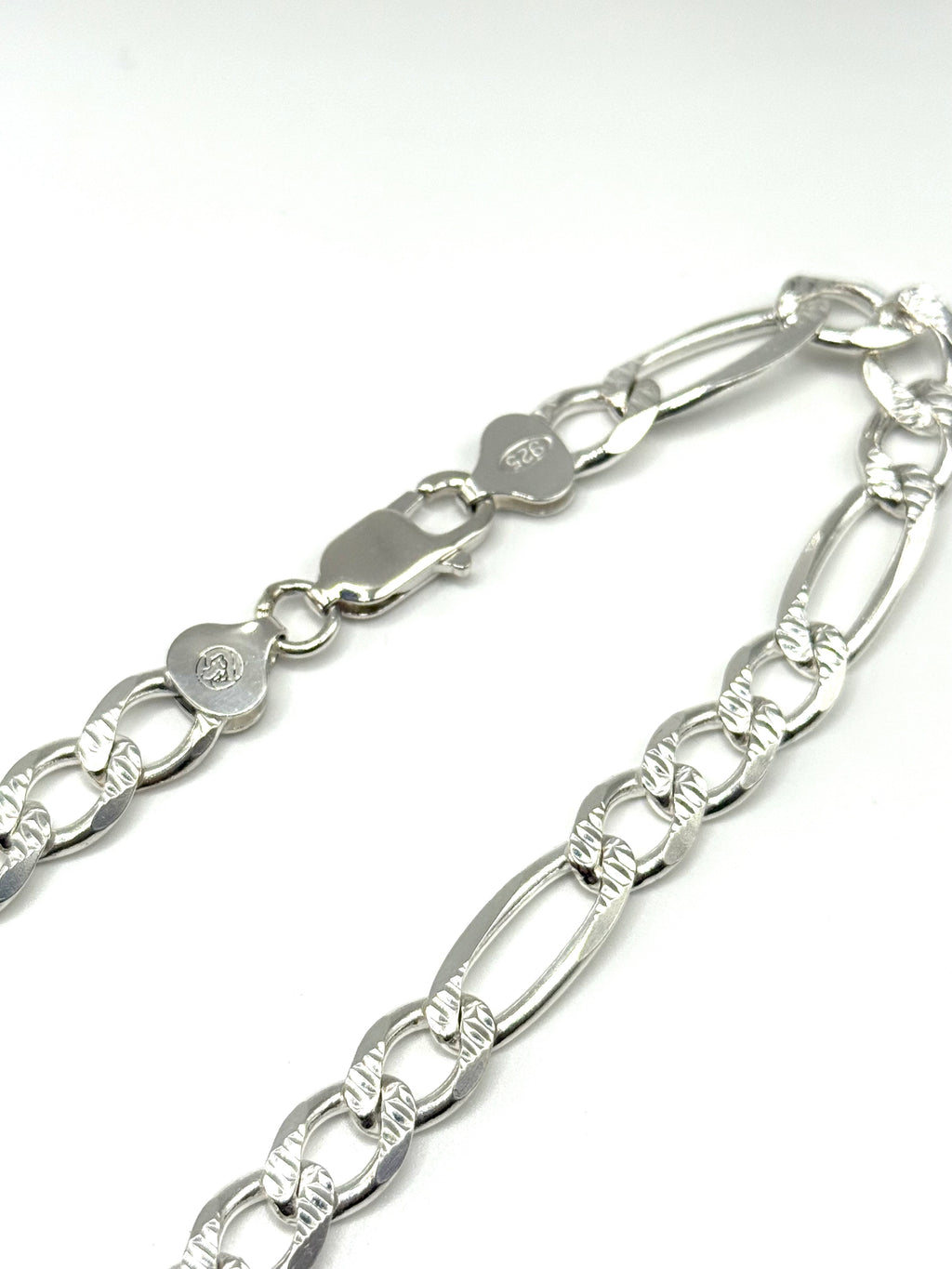Men’s figaro diamond cut chain
