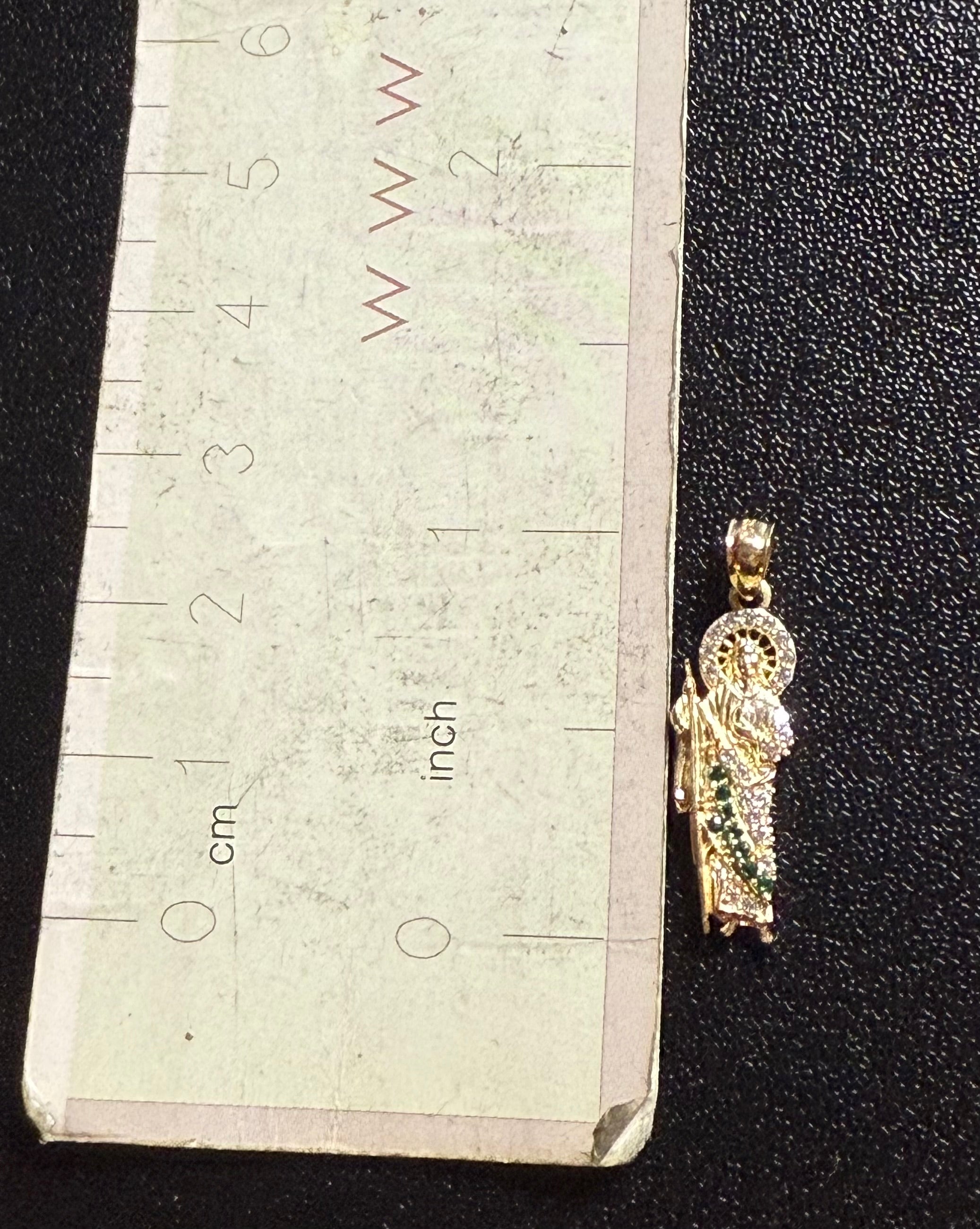 Men’s 14k gold San Judas