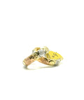 Woman’s 14k hoop earrings three colored