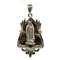 Virgin Mary CZ pendant