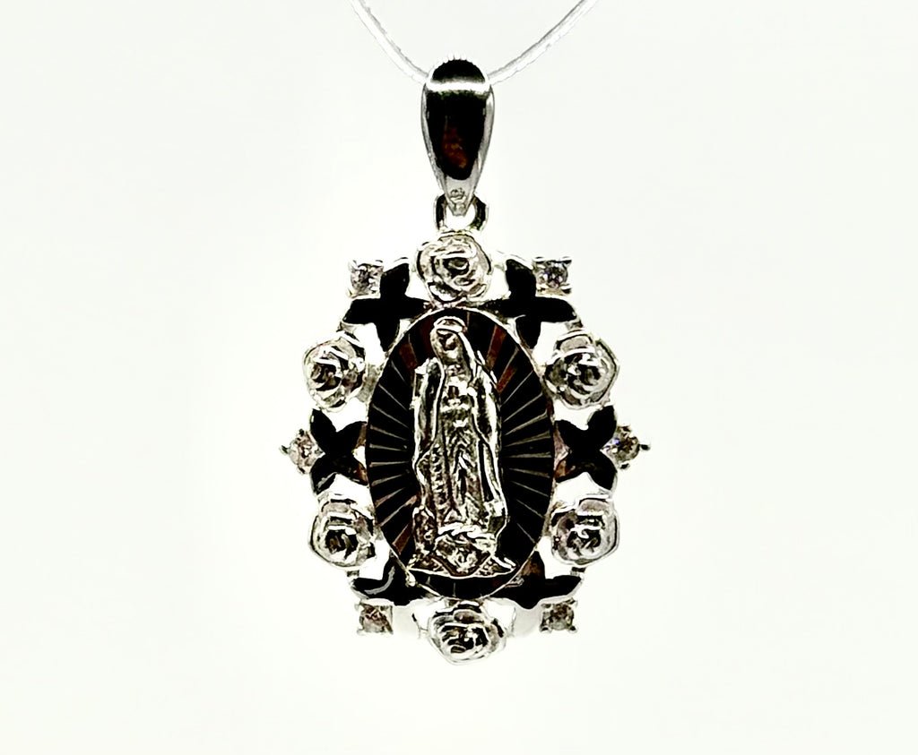 Virgin Mary Rose design