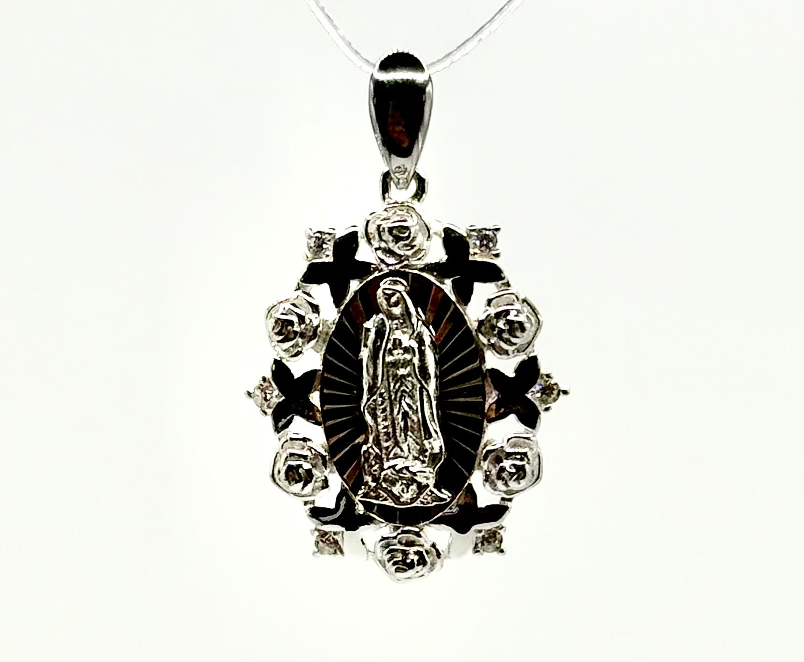 Virgin Mary Rose design