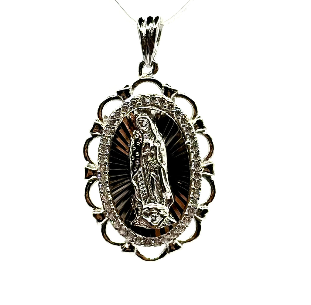 Fancy Virgin Mary pendant