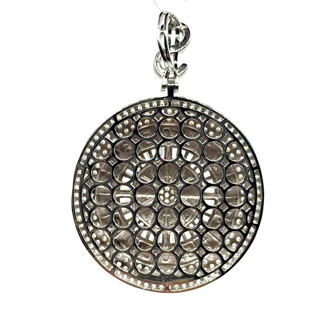 Roulette CZ pendant
