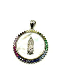 Virgin Mary pearl design