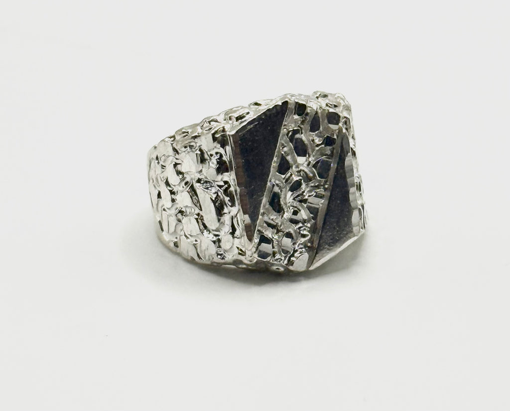 Men’s nugget ring