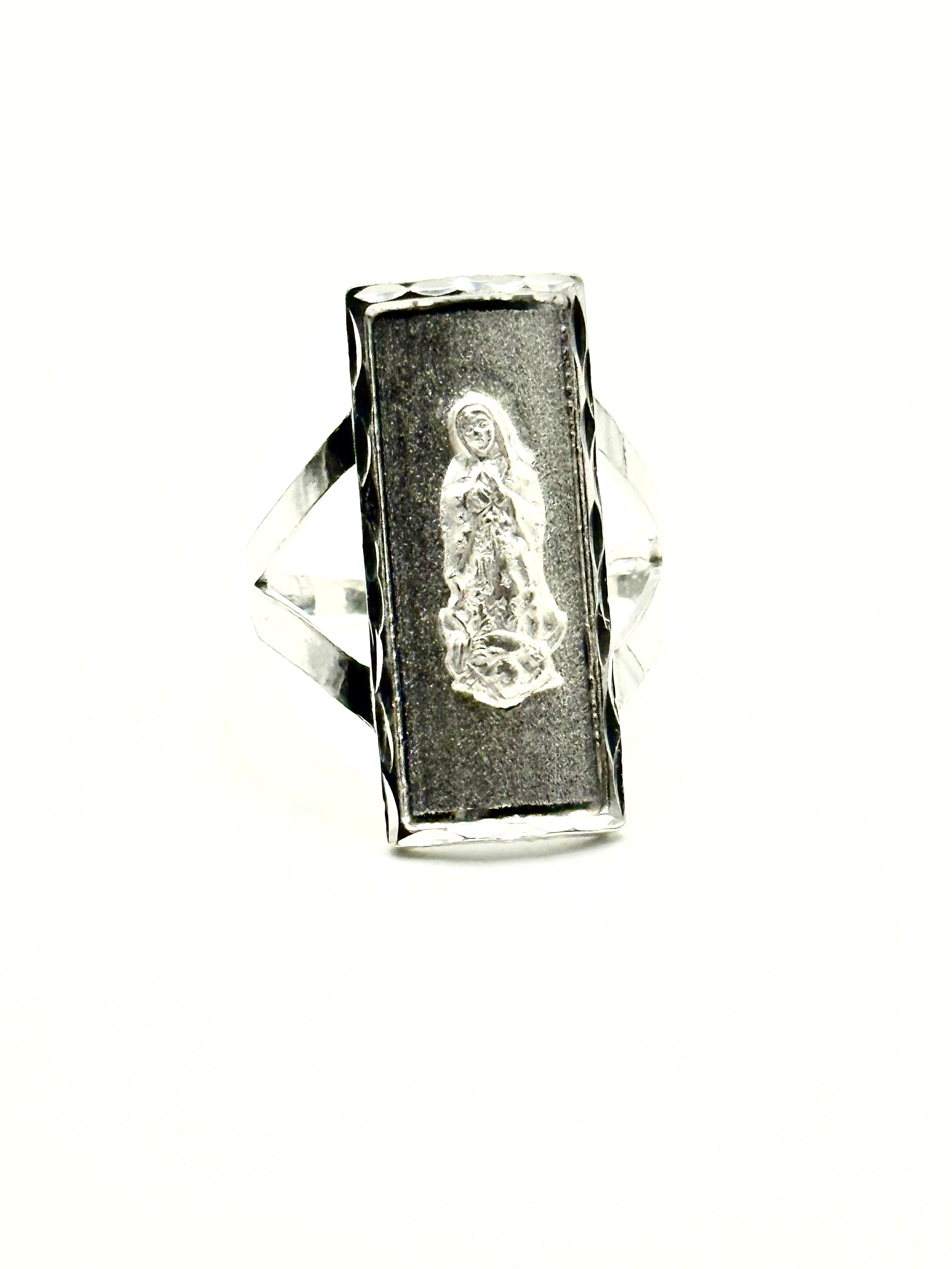 Virgin Mary square ring