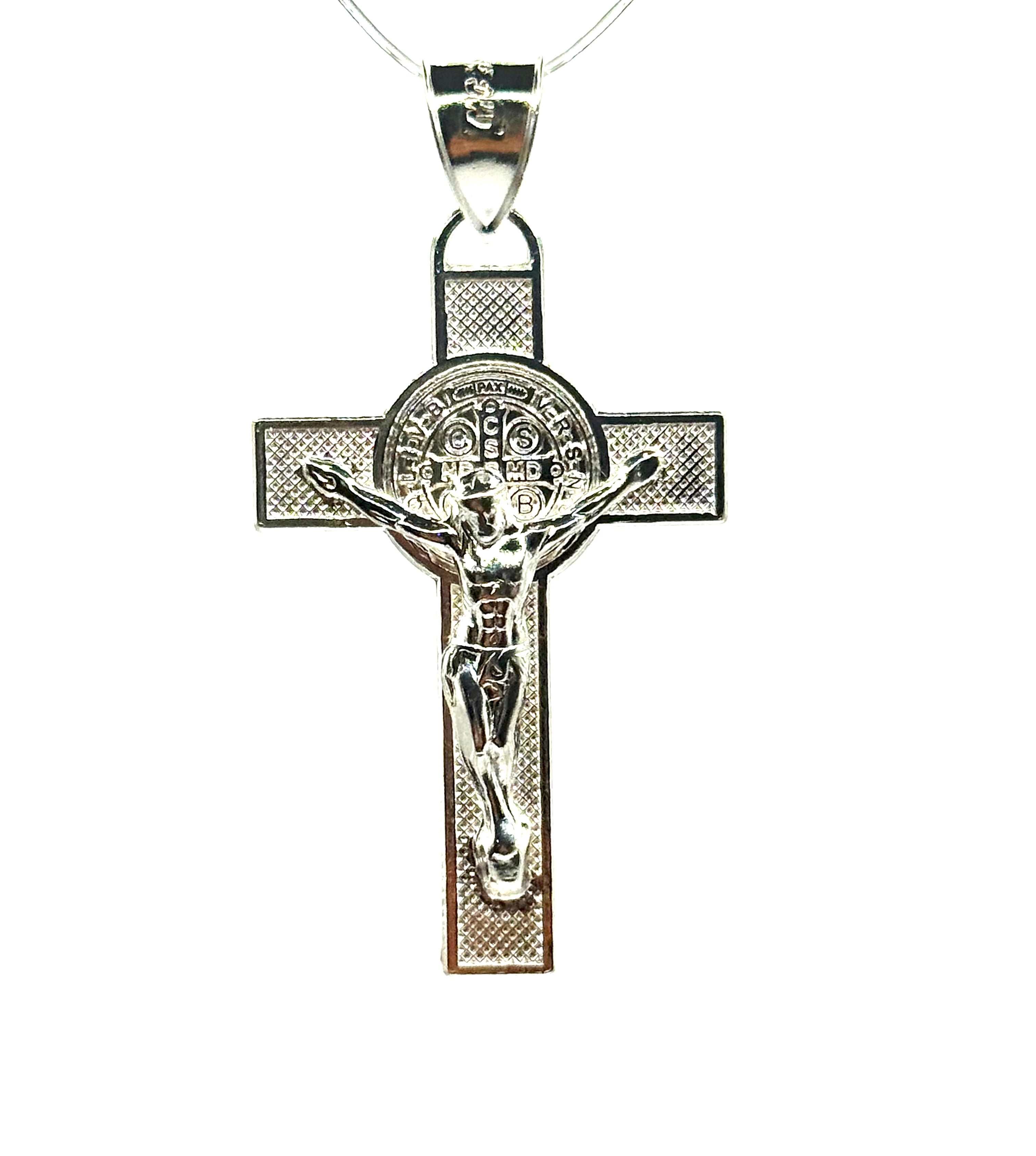 Silver San Benito / Jesus cross