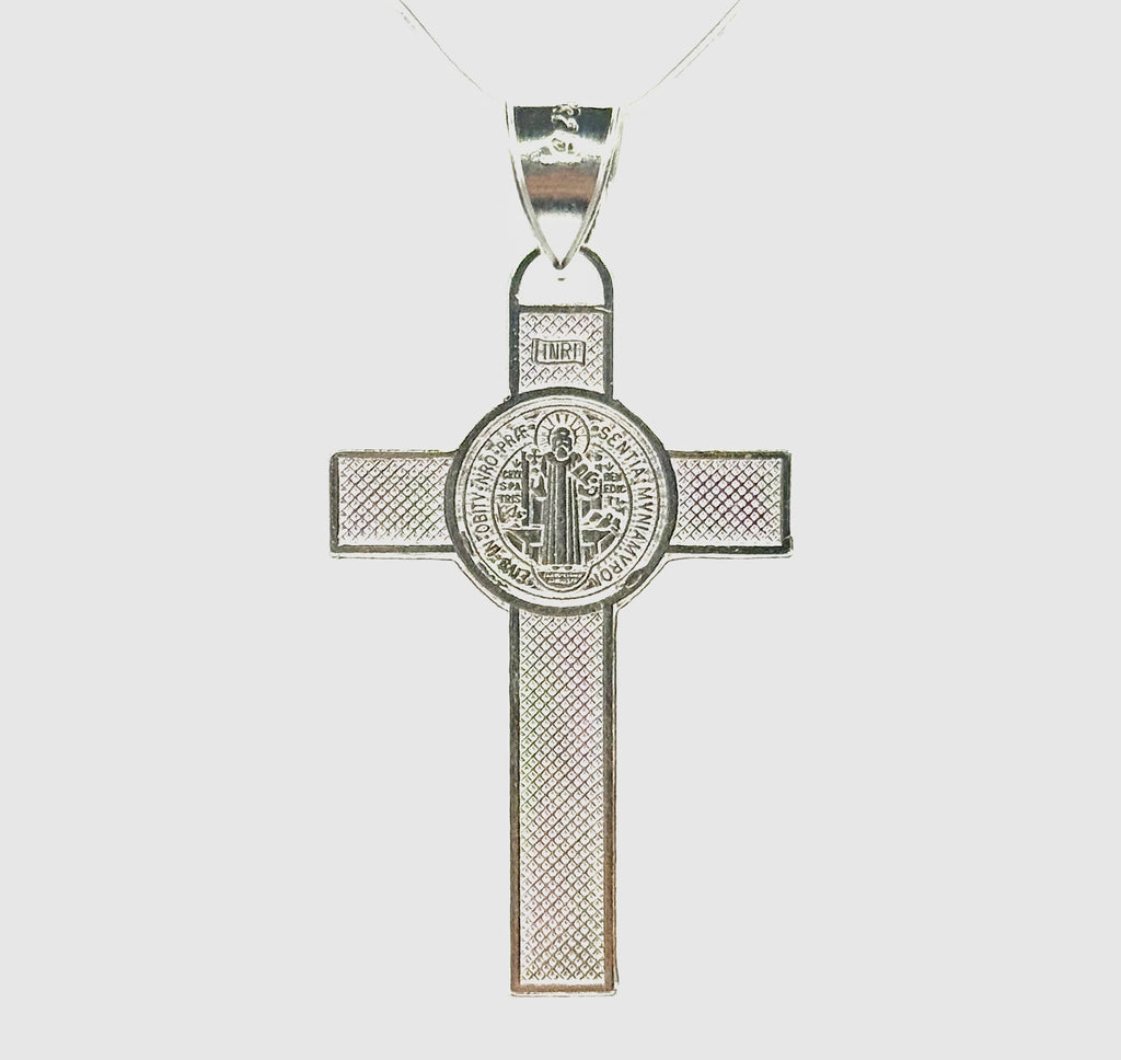 Silver San Benito / Jesus cross