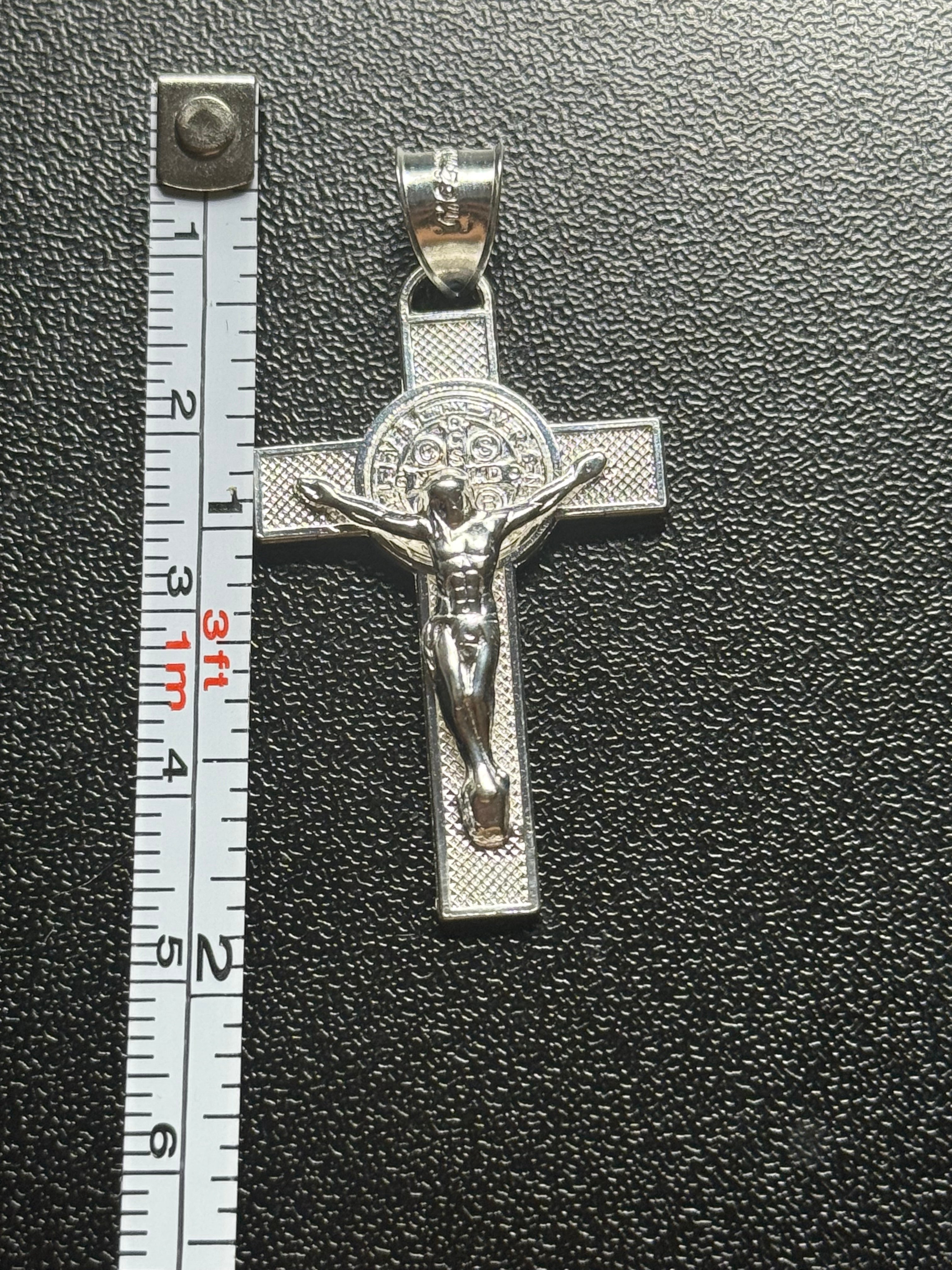 Silver San Benito / Jesus cross