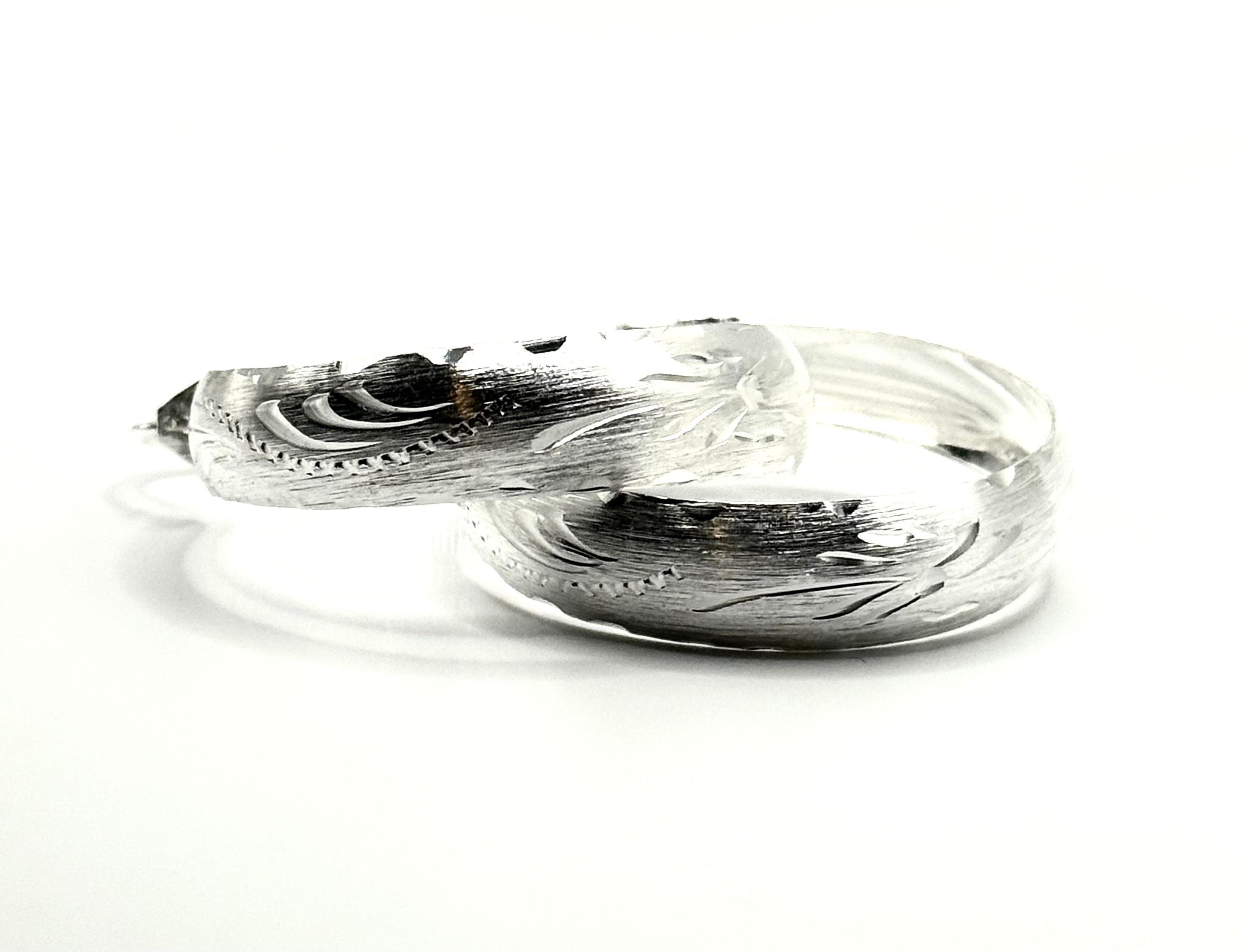 Woman’s hoop earrings