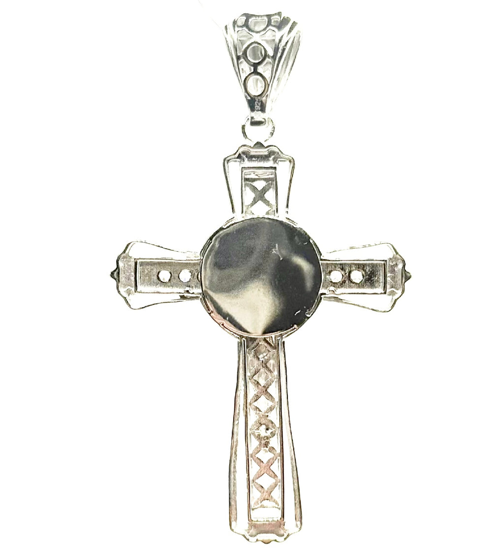 Men’s sterling silver Rhoduim cross