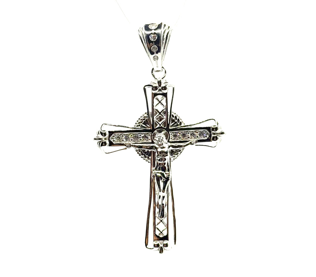 Men’s sterling silver Rhoduim cross