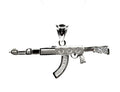 Silver Rifle pendant