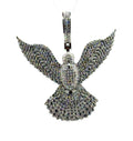 American eagle iced out pendant
